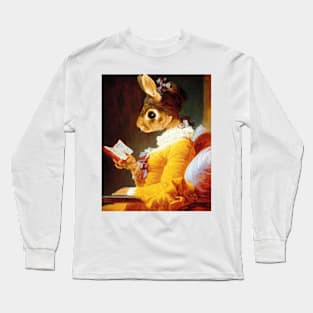 Bunny Reader Long Sleeve T-Shirt